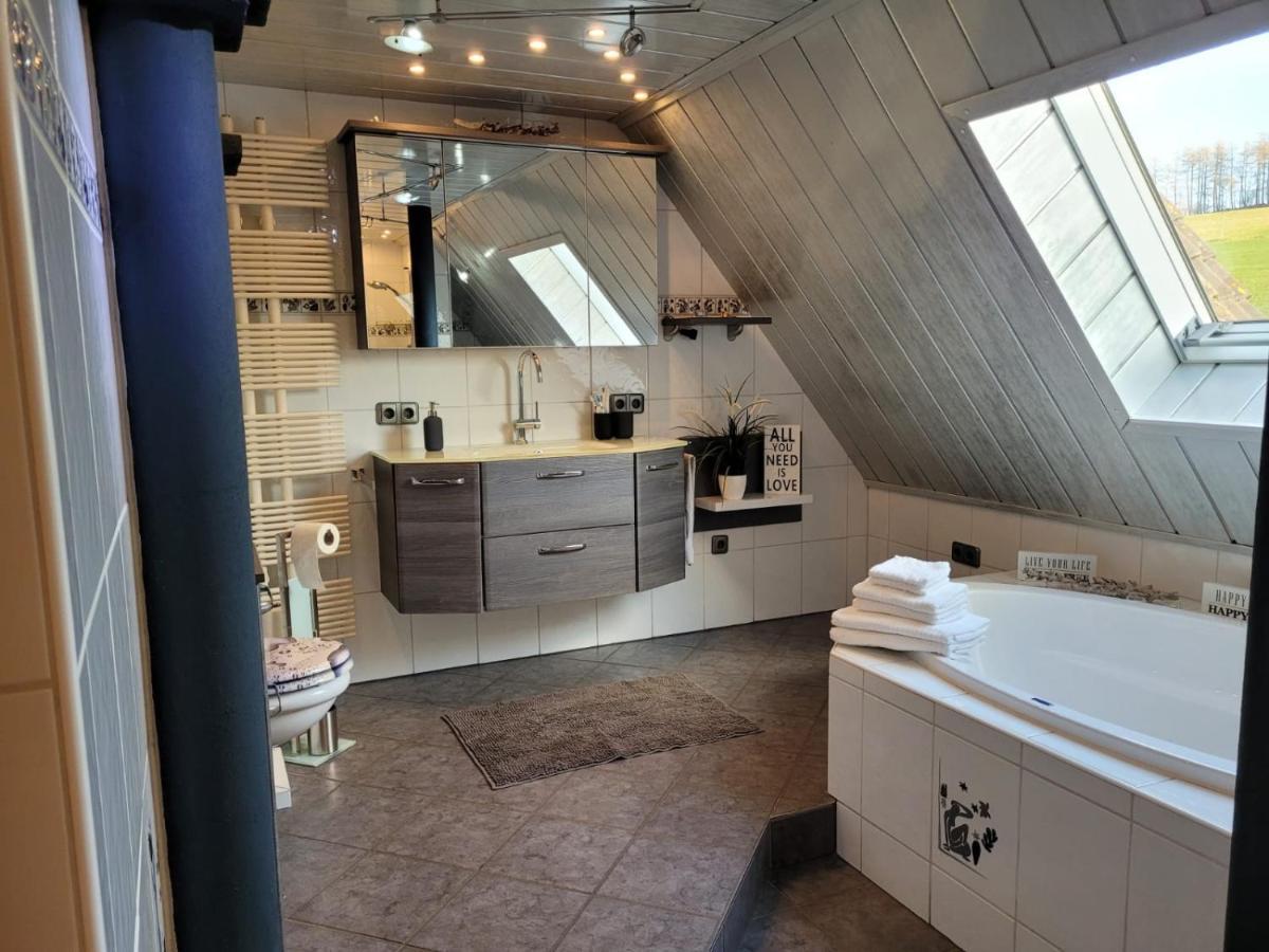 Ferienwohnung Fitness Entspannung Sauna Im Westerwald Derschen Екстер'єр фото