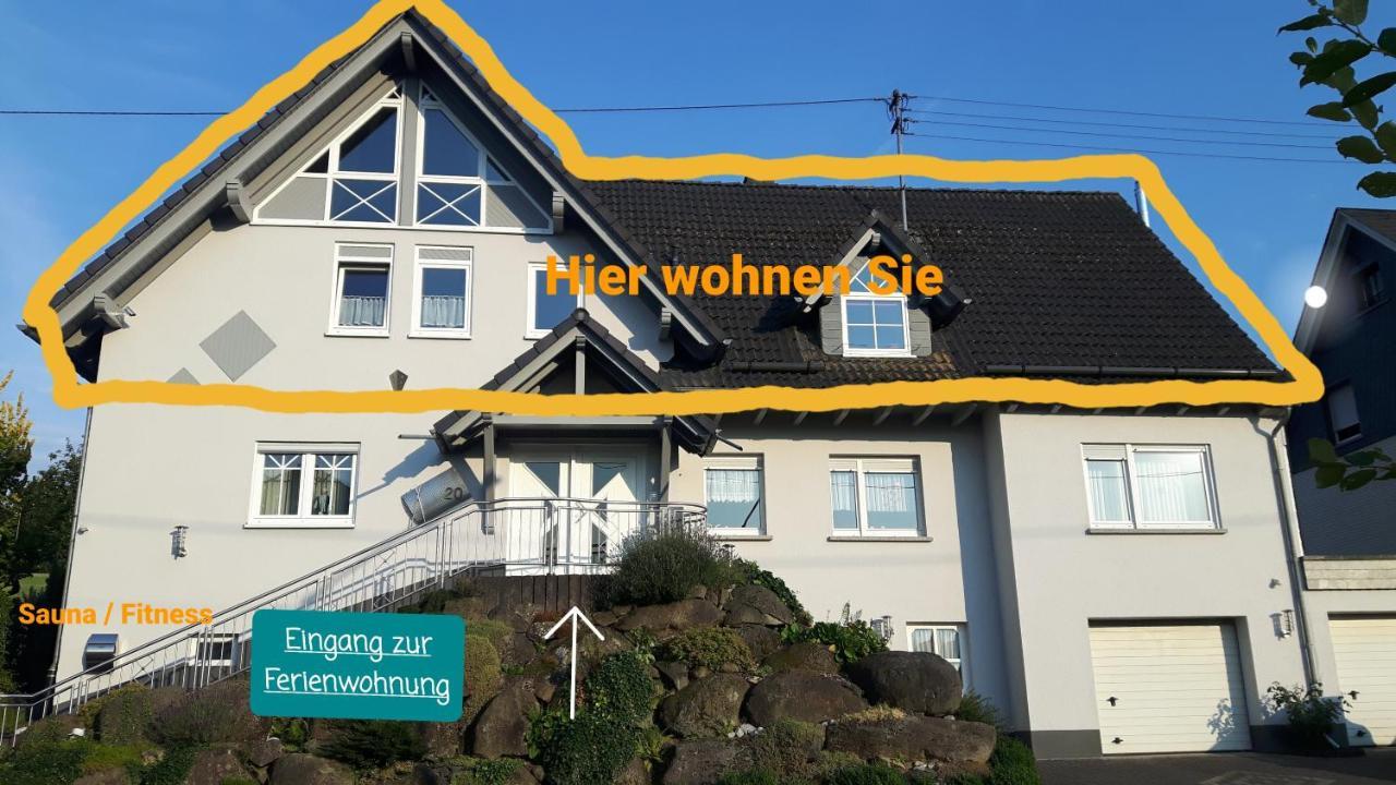 Ferienwohnung Fitness Entspannung Sauna Im Westerwald Derschen Екстер'єр фото