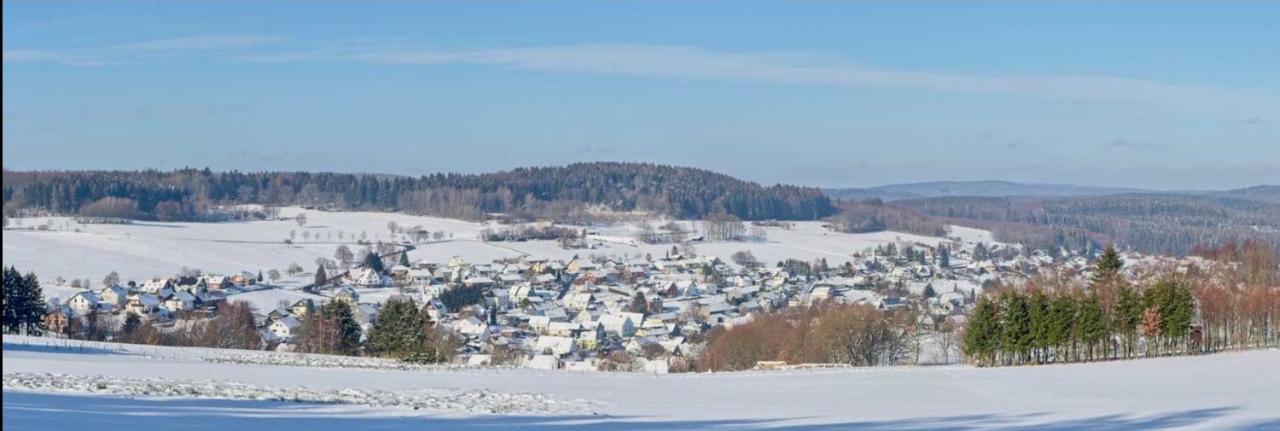 Ferienwohnung Fitness Entspannung Sauna Im Westerwald Derschen Екстер'єр фото