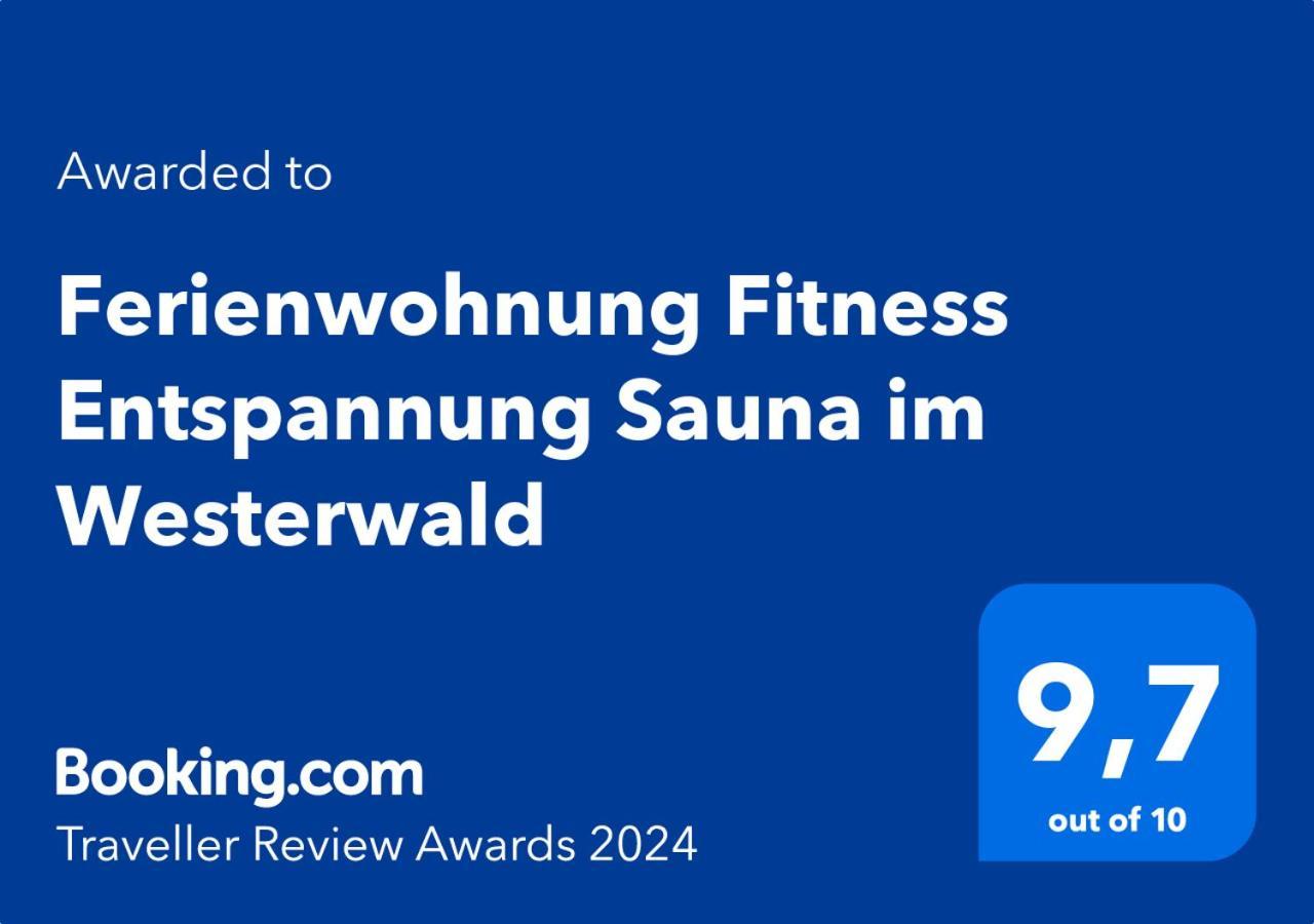 Ferienwohnung Fitness Entspannung Sauna Im Westerwald Derschen Номер фото